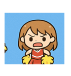 海のチアガール@SFW（個別スタンプ：18）
