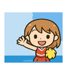 海のチアガール@SFW（個別スタンプ：21）