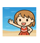 海のチアガール@SFW（個別スタンプ：25）