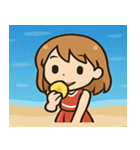海のチアガール@SFW（個別スタンプ：26）