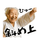 正拳突きばばぁ！(励まし 応援 褒めに便利)（個別スタンプ：5）