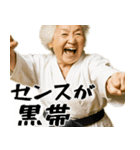 正拳突きばばぁ！(励まし 応援 褒めに便利)（個別スタンプ：6）