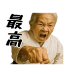 正拳突きばばぁ！(励まし 応援 褒めに便利)（個別スタンプ：7）