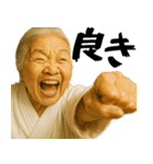 正拳突きばばぁ！(励まし 応援 褒めに便利)（個別スタンプ：15）