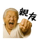 正拳突きばばぁ！(励まし 応援 褒めに便利)（個別スタンプ：24）
