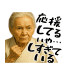 正拳突きばばぁ！(励まし 応援 褒めに便利)（個別スタンプ：27）