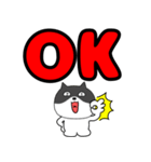 【デカ文字】ネコの猫男5（個別スタンプ：2）