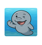 海のマナティ@SFW（個別スタンプ：14）