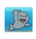 海のマナティ@SFW（個別スタンプ：25）