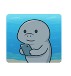 海のマナティ@SFW（個別スタンプ：27）