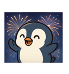 花火のペンギン@SFW（個別スタンプ：6）