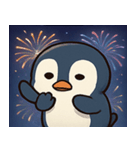 花火のペンギン@SFW（個別スタンプ：7）