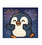 花火のペンギン@SFW（個別スタンプ：10）
