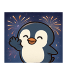 花火のペンギン@SFW（個別スタンプ：11）