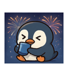 花火のペンギン@SFW（個別スタンプ：14）