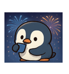花火のペンギン@SFW（個別スタンプ：15）