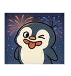 花火のペンギン@SFW（個別スタンプ：18）