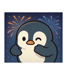 花火のペンギン@SFW（個別スタンプ：23）