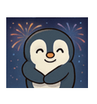 花火のペンギン@SFW（個別スタンプ：25）