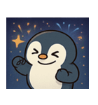 花火のペンギン@SFW（個別スタンプ：27）