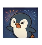 花火のペンギン@SFW（個別スタンプ：30）