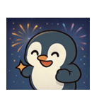 花火のペンギン@SFW（個別スタンプ：31）