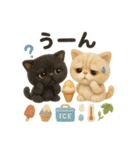 ふわエキゾチックショートヘアの夏スタンプ（個別スタンプ：34）