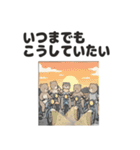 バイクに乗るこぐまスタンプ（個別スタンプ：35）