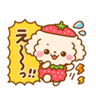 いちご♡トイプードル（個別スタンプ：27）