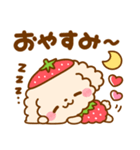 いちご♡トイプードル（個別スタンプ：32）