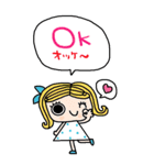 nenerin大きい英語日本語スタンプ1修正（個別スタンプ：25）
