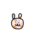 可愛いうさっちゃん。（個別スタンプ：2）