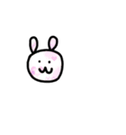可愛いうさっちゃん。（個別スタンプ：7）