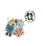 每日使える可愛いネコスタンプ 夏ver（個別スタンプ：14）
