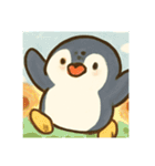 ぺんちゃんの夏（個別スタンプ：4）
