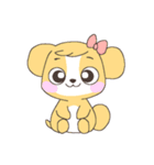 かわいい犬っぽい子のいろいろな表情（個別スタンプ：1）
