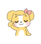 かわいい犬っぽい子のいろいろな表情（個別スタンプ：8）