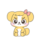 かわいい犬っぽい子のいろいろな表情（個別スタンプ：12）