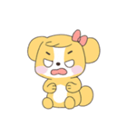 かわいい犬っぽい子のいろいろな表情（個別スタンプ：18）