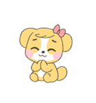 かわいい犬っぽい子のいろいろな表情（個別スタンプ：20）