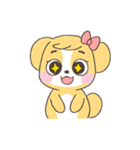 かわいい犬っぽい子のいろいろな表情（個別スタンプ：25）