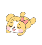 かわいい犬っぽい子のいろいろな表情（個別スタンプ：30）
