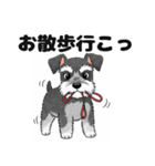 ミニチュアシュナウザーのしゅな吉（個別スタンプ：7）