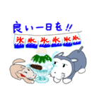 にゃんこのふじおくん夏（個別スタンプ：5）