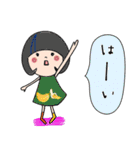 日常使える！ふきだし子ちゃん（個別スタンプ：11）