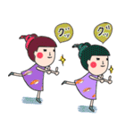 日常使える！ふきだし子ちゃん（個別スタンプ：19）