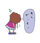 日常使える！ふきだし子ちゃん（個別スタンプ：37）