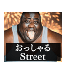 毎日使えるデブ外国人9⭐ああ言えば for you（個別スタンプ：11）