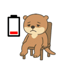 オッターくん無気力 (タイ)（個別スタンプ：12）