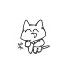ねこ【うごく】（個別スタンプ：3）